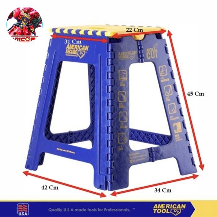 kursi lipat american tools