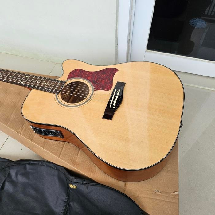 Termurah.. Gitar ibanez akustik elektrik jumbo plus softcase