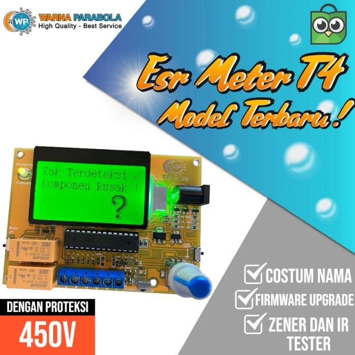 [Expert] LCR-T4 Mega328 / ESR Meter Digital T4 SUDAH UPGRADE FIRMWARE