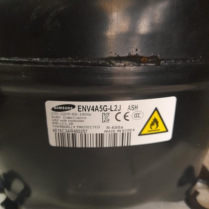 Kompresor Kulkas samsung Inverter ENV4A5G-L2J ORIGINAL 150-220v-82-190