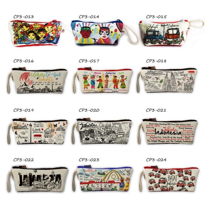 

Tempat Pensil Kanvas Oleh oleh Khas CP3 018036