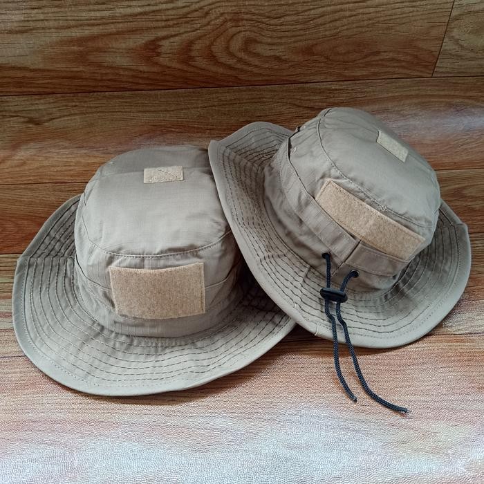 DISKON Topi Rimba Tactical Cream / Topi Rimba Cream Tactical / Topi Rimba