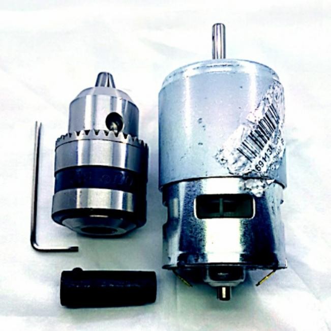 B12 Bor Dinamo 775 High Torque 12V Dremel Tuner Gerinda Drill Chuck