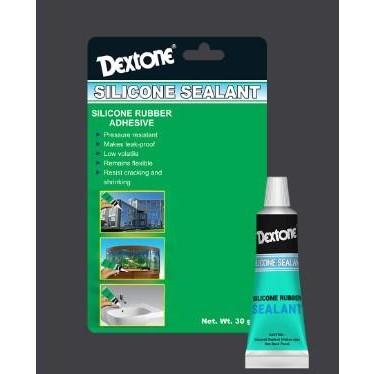 Lem Kaca Dextone/Lem Aquarium/Silicone Sealant Dextone 70 gram