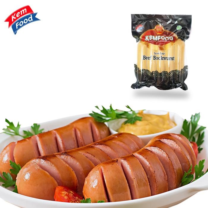 

Sosis Sapi Bockwurst Kemfood 340Gr