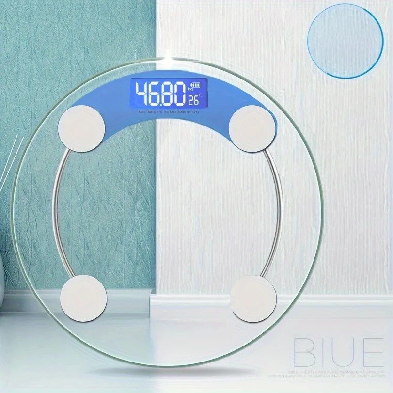 Smart Electronic Scale Electronic Weight Scale Household Glass Scale Into Human Scale Weighting