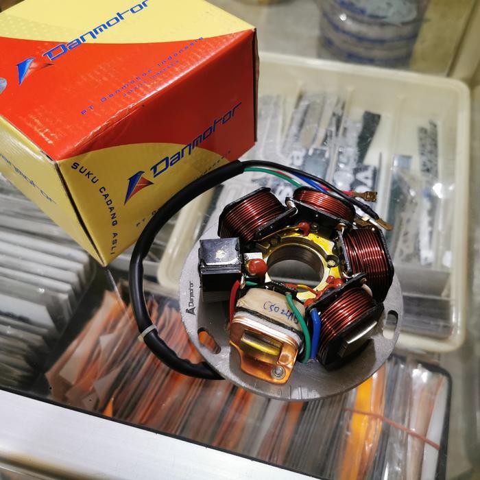 Spul Set Cdi Original Danmotor Vespa Px Pxe Excel Spartan