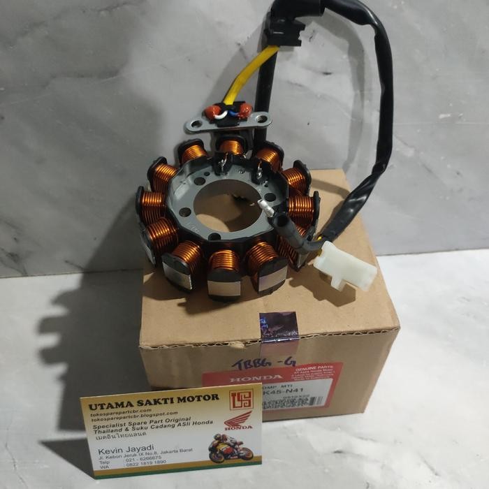 Stator Comp Cbr 150 R K45G Led Spul Cbr150 K45G K45R Led 31120-K45-N41