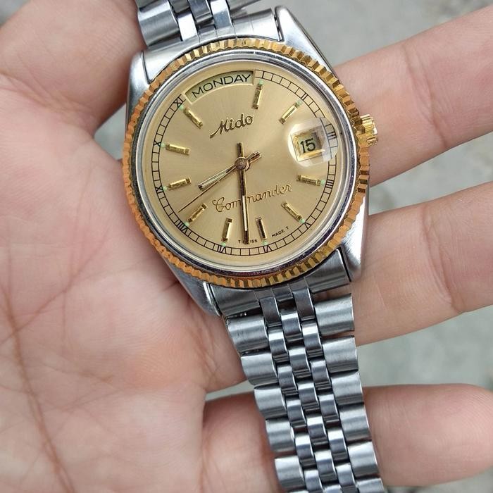 jam tangan mido commander otomatis *