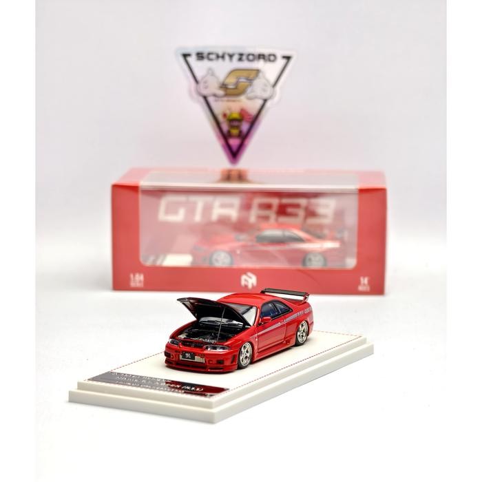 SALE  FOCAL HORIZON NISSAN GTR R33 NISMO 400R OPEN HOOD LIMITED EDITION RED READYY