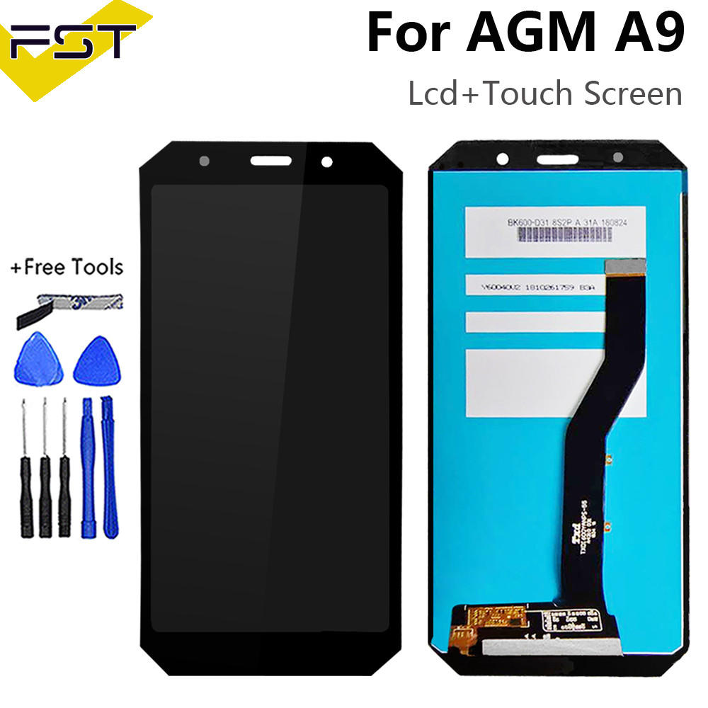 Roson for AGM A9 LCD Display And Touch Screen 5.99"Assembly Phone Accessories For AGM H1 lcd Repair 