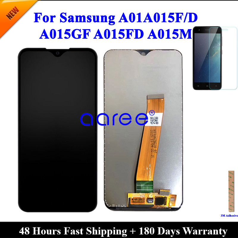 LCD Screen  For Samsung A01 A015F 2020 LCD  For Samsung M01 M015F LCD Screen Touch Digitizer Assembl