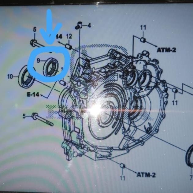 Seal Driveshaft Drive Shaft Honda Brio Brv Mobilio Manual Mt Original
