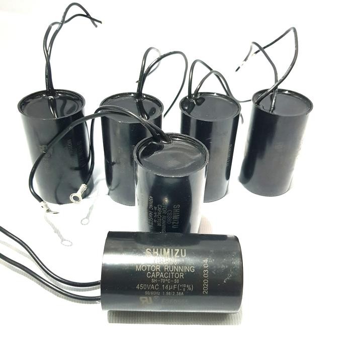 Kapasitor Pompa Air Shimizu 20uf (Asli)