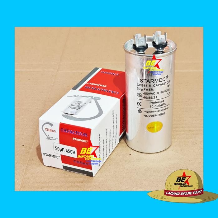 Kapasitor Ac 50 Uf SMC Micro Capasitor Ac 50uf 450 Volt Mikro Farad