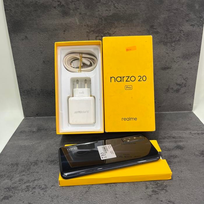 Realme narzo 20 pro 8/128gb fullset second