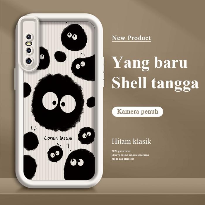 Casing VIVOV15PRO case batubara kecil keluarga Lensa baru kartun semua inklusif laki-laki melangkah