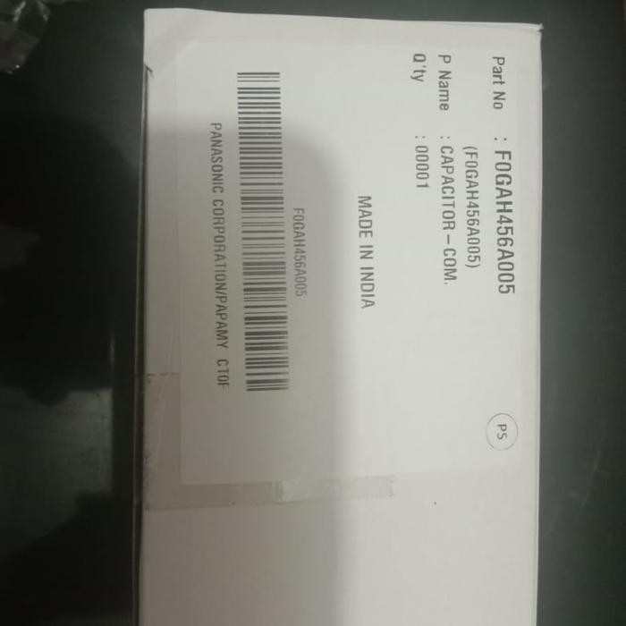 Kapasitor AC Panasonic 45 uf