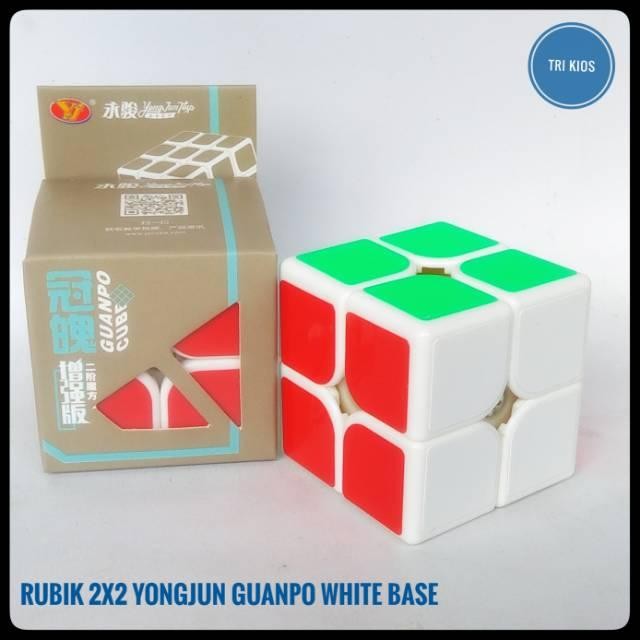 Rubik 2x2 Yongjun Guanpo White Base - Rubik 2x2