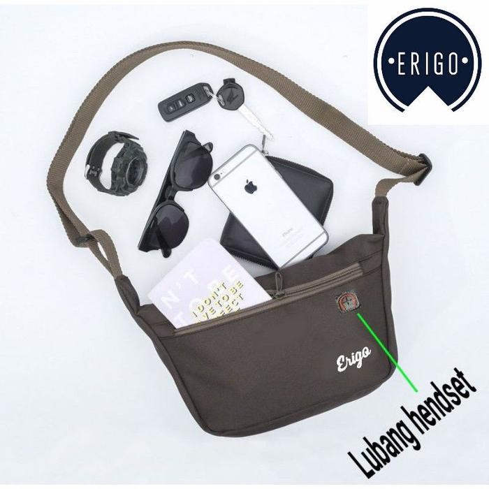 FAVORITE Tas erigo selempang Perahu pria wanita