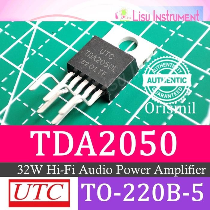 Original TDA2050 TDA2050L UTC2050 32W HI-FI Audio Power