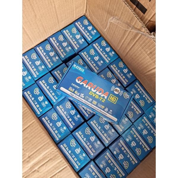 Set Top Box Matrix Garuda DVB-T2 Digital TV KOMINFO Resmi