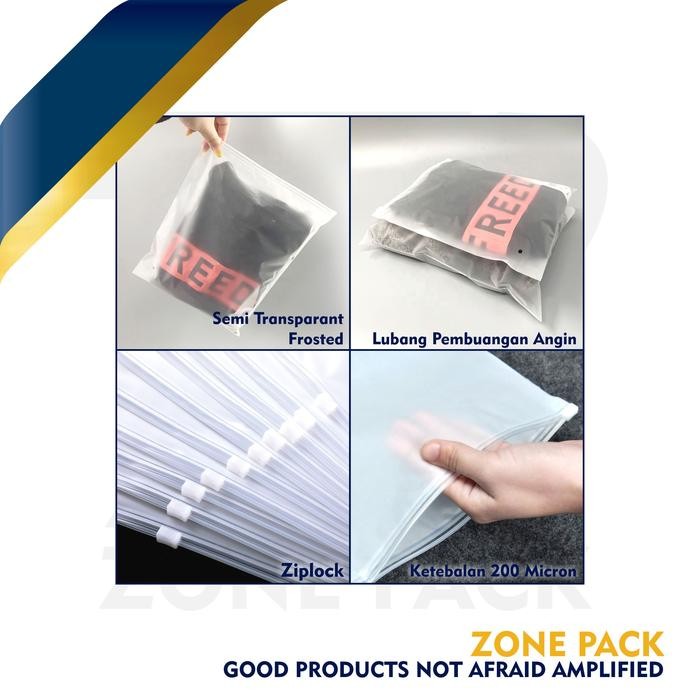 Ziplock Bag Potrait Ziplock Bag Frosted Zipper Bag Storage