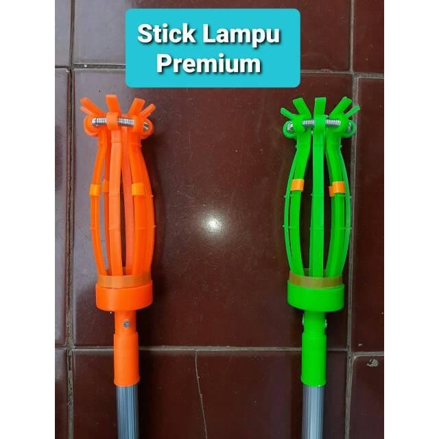 Stik Lampu/Tongkat Lampu/Alat Untuk Pasang & Lepas Lampu Panjang 2,5M Terlaris