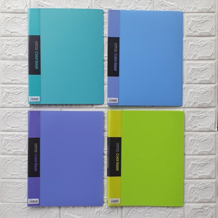 

KING JIM Clear File Color Base No 132C A4-S 20 Pockets