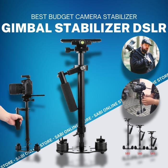 Gimbal Stabilizer Steadycam Pro For Dslr Mirrorless Kamera Video
