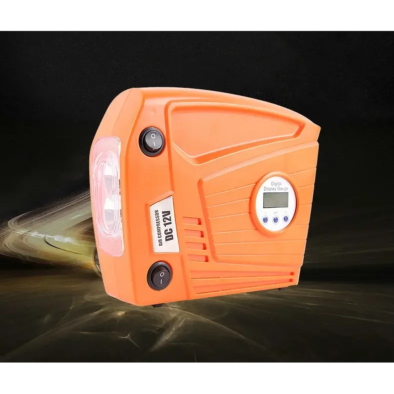 12V Car Air Pump / Car Tires Play Pump / High Pressure Portable Pump 180W Digital Power Punch