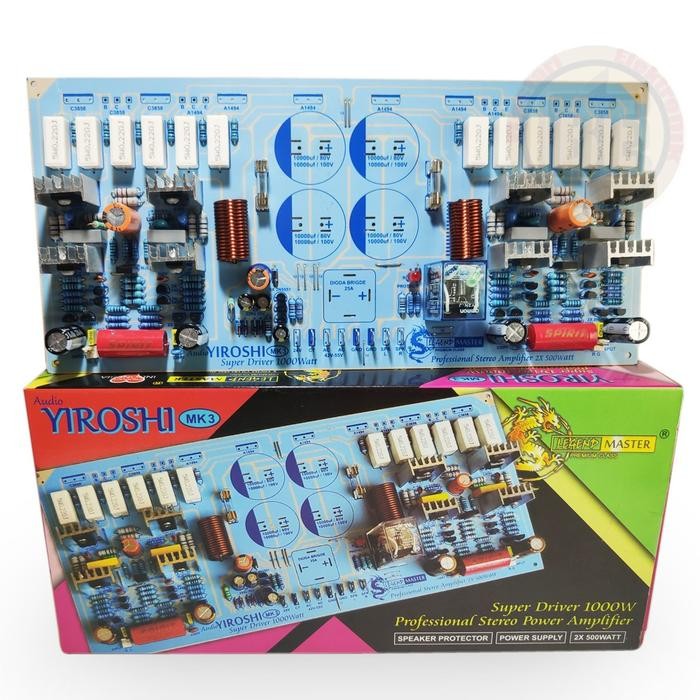 Kit Super Driver Professional Power Amplifier YIROSHI MK3