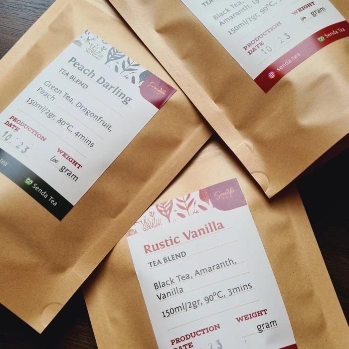 

Senda Tea DANCING BERRY /THE CAFE Series/ - Pouch 100gram Green Tea