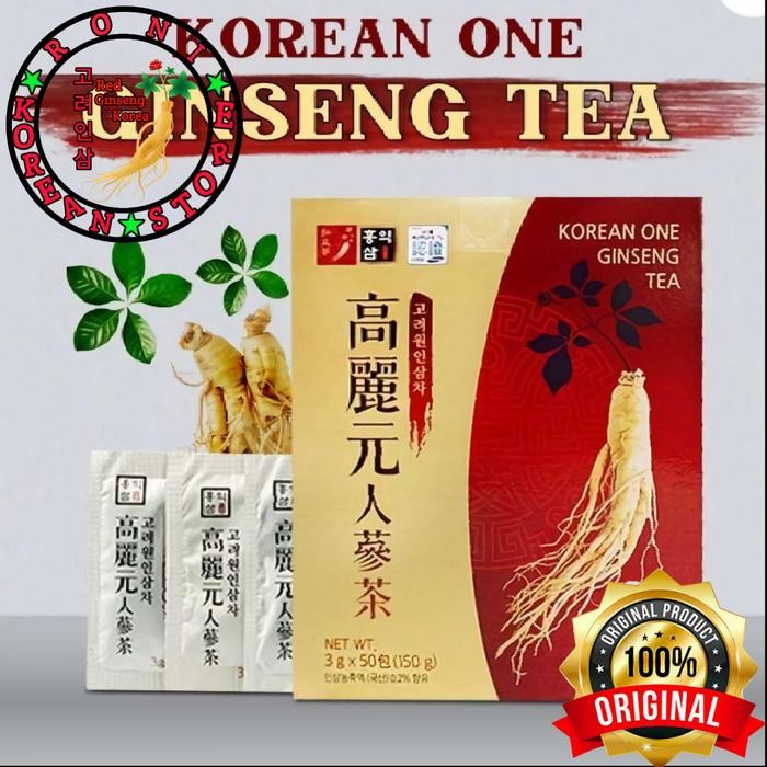 

Tea Red Ginseng Korea one 50 Pcs