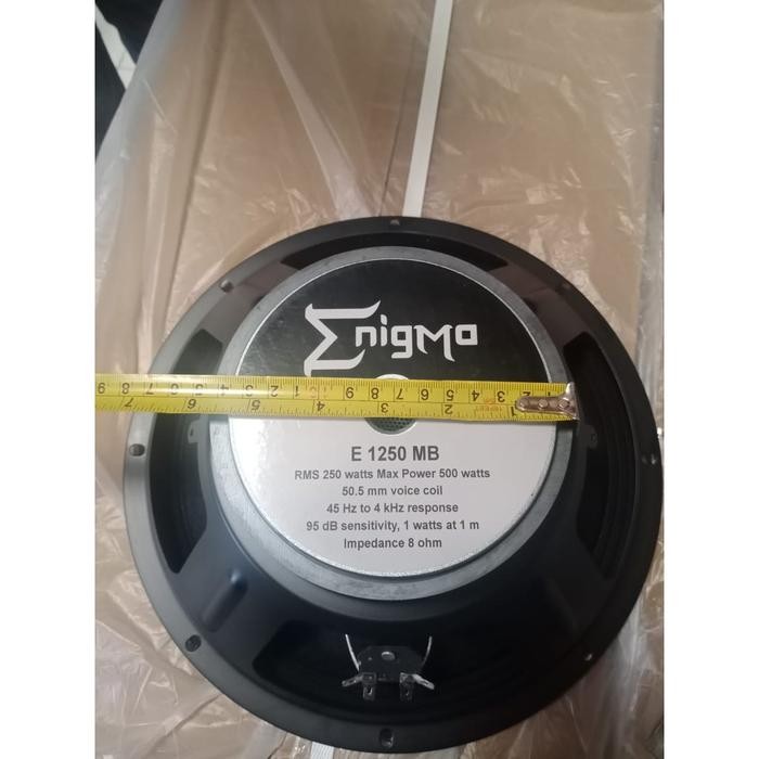 Speaker 12 inch Mid bass 500 watt Enigma 1250 mb