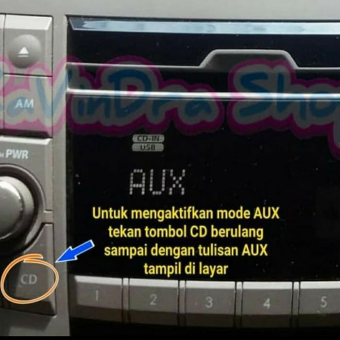 Kabel aux head unit mobil suzuki ertiga plus bluetooth