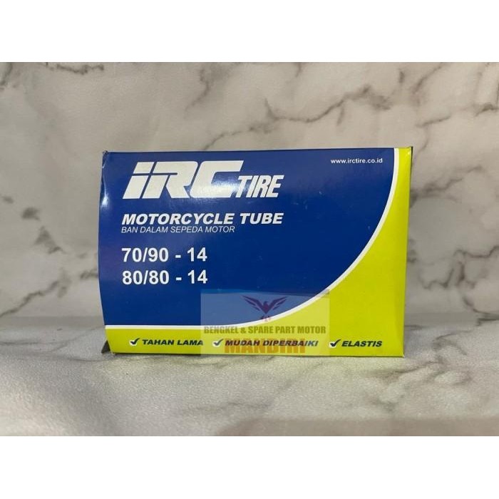 BAN DALAM MOTOR 70/90-14 80/80-14 IRC BAN MOTOR MATIC RING 14