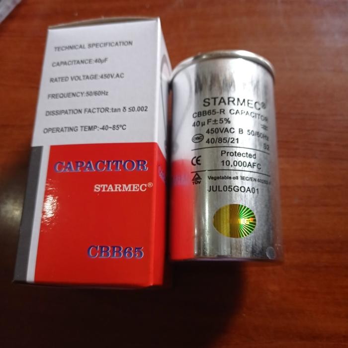 KAPASITOR 40 MIKRO 40UF CBB65 CAPASITOR 40 MIKRO CBB65