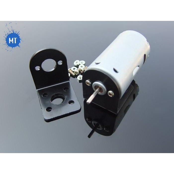 PAKET  DINAMO MOTOR DC 555 PLUS BRACKET BESI