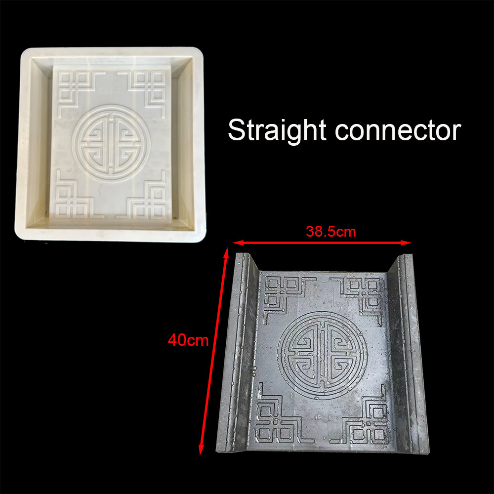 Vegetable ditch board mold vegetable patch roadside pastoral vegetable ditch board cement courtyard