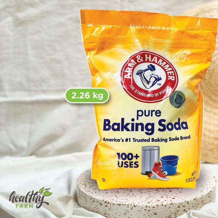 

Baking Soda / Soda Kue Arm & Hammer USA 2.26 kg