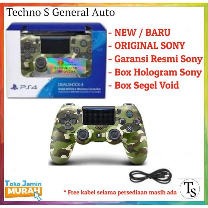 Paling Baik Baru Stik Ps4 - Stick Ps4 - Gamepad Ps4 - Controller Ps 4 Original