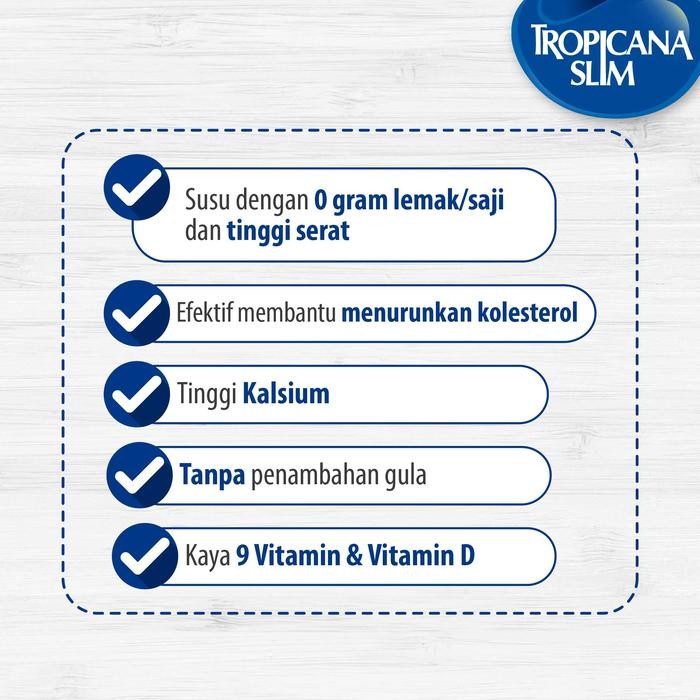 

Tropicana Slim Skim Milk Coffee 500Gr - Susu Turunkan Kolesterol
