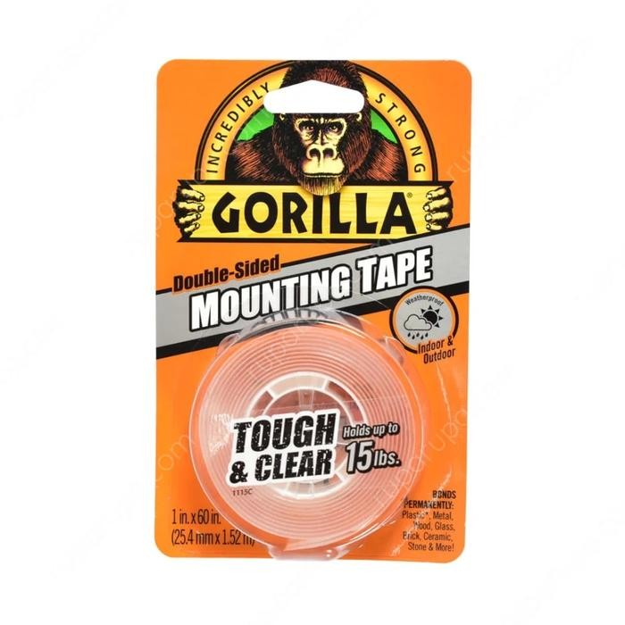 

Gorilla Double Tape Tough & Clear 2.5 Cm