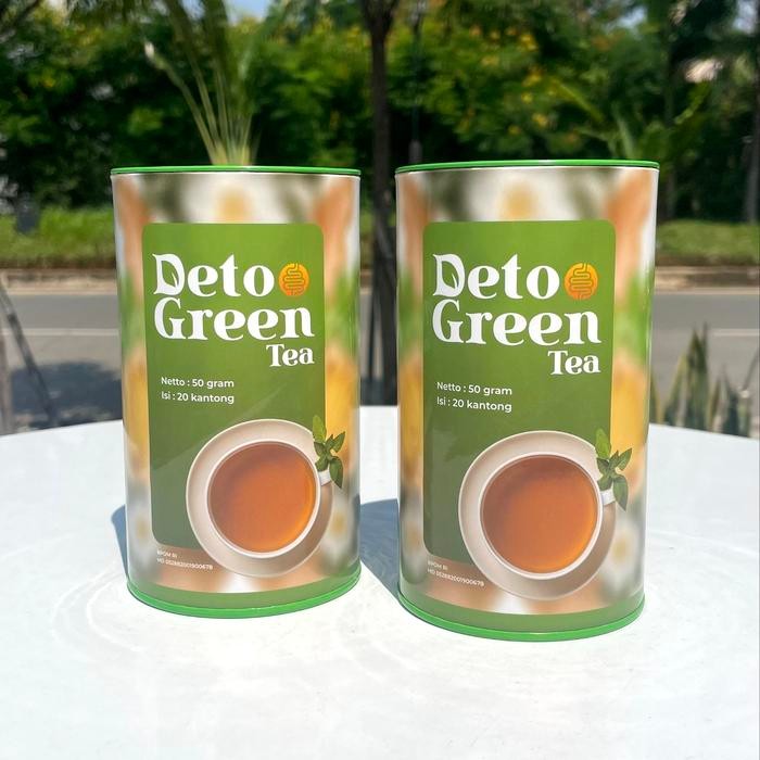 

Detogreen Tea Original 50Gr Bantu Membersihlan Usus Kotor Teh Hijau Celup Termurah