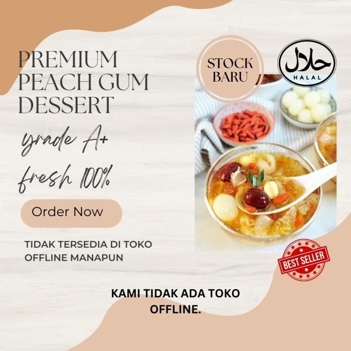 

Peach Gum Paket / PEACHGUM Dessert Premium Super Lengkap HALAL