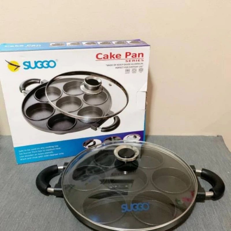 Cake Pan SUGGO 7 Lubang Datar Cetakan Kue Wajan Kue