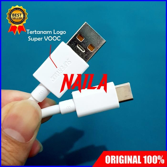 Charger Realme 5 Pro ORIGINAL 100% SUPER VOOC USB C