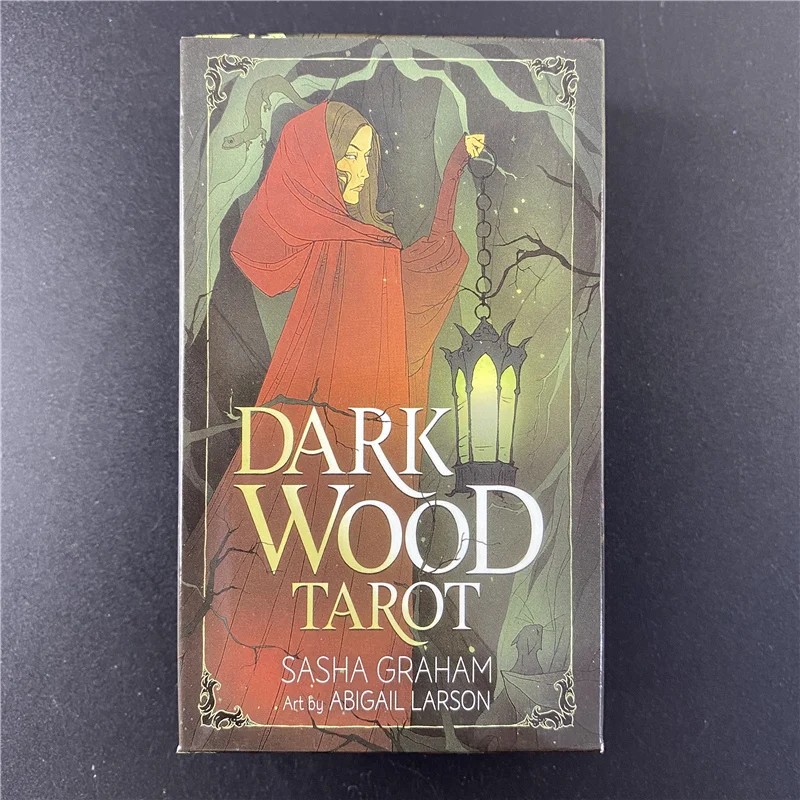 

1Pcs Deck Tarot Dark Wood Tarot Family Gathering Chess Card Game Fortune Telling Divination Oracle