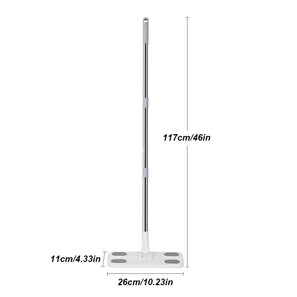 

360 Degree Rotation Cleaning Mop Sweeper with Disposable Mop Pad Household Floor Cleaner Mop for